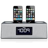 iHome, Dual Dock Clock Radio (Catalog Category: Digital Media Players / iPod Docks & Speakers)