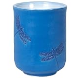 Small Dragonflies Blue Cup