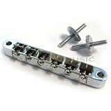 Fully Adjustable Les Paul Style Tune-O-Matic Bridge - Chrome