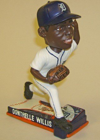 Dontrelle Willis Tigers 2008 MLB On Field Bobblehead