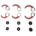 Beyution 2015 New Sports Hi-fi Bluetooth 4.1 Version Bluetooth Headphones ---Mini Lightweight Wireless Stereo Sports/running Bluetooth Earbuds Headphones Headsets Built in Mic-phone with Retail Package (508s-v4.1-red)
