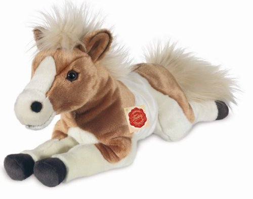 Plush Soft Toy Pinto Pony by Teddy Hermann.