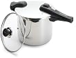 Chef's Design 10-7/8-Quart Stainless Steel Pressure Cooker