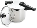 Chef's Design 10-7/8-Quart Stainless Steel Pressure Cooker