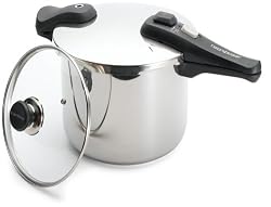 Chef's Design 10-7/8-Quart Stainless Steel Pressure Cooker