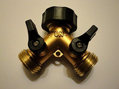 Solid Brass Faucet Expander 2 Way Valve Hose
