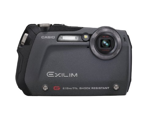 Casio Exilim EX-G1 12.1 MP Slim-line Endurance Digital Camera with 3x Optical Zoom (Black)