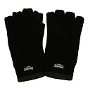 Fingerless Raggwool Glove - Black