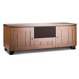 Salamander Chameleon Geneva 236 Triple-Width A/V Cabinet (Medium Walnut)