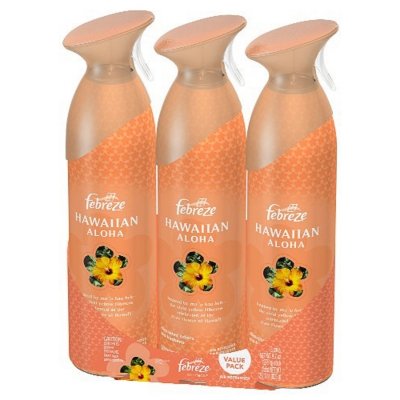 Febreze Air Effects 9.7 oz. Hawaiian Aloha - Pack of 3 (Limited Edition)