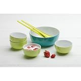 Produkt-Bild: Kahla Sch&uuml;ssel Set " Sommer Party " elfenbein/ brombeere