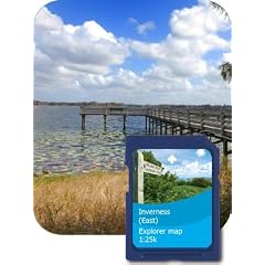 Satmap GPS System Karte East Inverness-shire