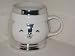 Bath & Body Works Slatkin & Co. Silver & White Christmas Holiday Penguin Mug