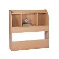 Sandune Bookcase Headboard - Maple Finish (Twin)