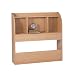 Sandune Bookcase Headboard - Maple Finish (Twin)