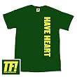 HAVE HEART - Side Logo - Green T-shirt