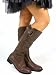 Womens Brown Riding Boots - Ladies Sizes 3-8 Uk