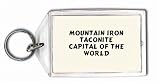 MOUNTAIN IRON Taconite Capital of the World Keychain