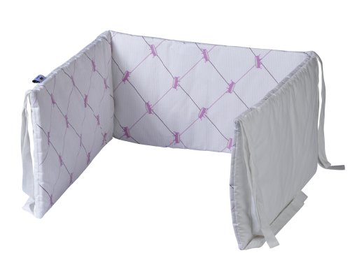 Nicolientje 700288 Bett-Laufgitternestchen, 180x35 cm, pink