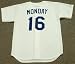 RICK MONDAY Los Angeles Dodgers 1981 Majestic Cooperstown Throwback Baseball Jersey, LARGE