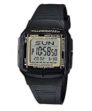 Casio Men's DB36-9AV Resin Quartz Watch with Silver Dial