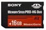 Sony 16 GB Memory Stick PRO Duo Flash Memory Card MSMT16G - Bulk Package