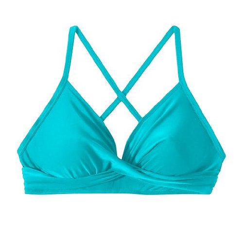 Athleta Solid Twistini Bikini Top