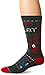 Stance Men's Slay Ride Holiday Floral Arch Support Crew Sock