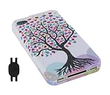 Love Tree Design Snap On Hard Case for Apple iPhone 4 4th Generation with S ....
