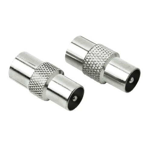 Hama Antennen-Adapter Koax-Stecker - Koax-Kupplung Preisvergleich