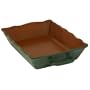 CorningWare Casual Collections Rectangular Baker, Green and Terra Cotta