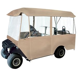 Classic Accessories Fairway Deluxe 4-sided Golf Car Enclosure (fits most four-person golf cars)