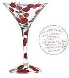 Lolita Cocktail Glass : Cherry Bomb Design