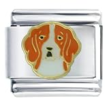 Hound Animal Italian Charms Bracelet Link