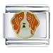 Hound Animal Italian Charms Bracelet Link