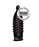 Produkt-Bild: Orion 415561 Secura Dark Desire 3er Set, farbig genoppt,  Schwarze Kondome mit Noppen und einer Wandst&auml;rke von je 0,65 mm.