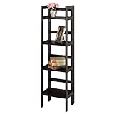 Winsome Wood Folding 4-Tier Shelf