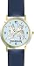 Tabby Kittens (SC) CAT - WATCHBUDDY&reg; DESIGNER DELUXE TWO-TONE THEME WATCH - Arabic Numbers-AQUA MARINE STYLE - Pale Blue Dial with Blue Leather Strap-Women's Size-Small