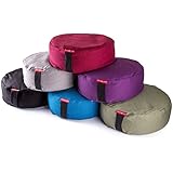 Peace Yoga&reg; Zafu Meditation Yoga Buckwheat Filled Cotton Bolster Pillow Cushion - Choose your Color