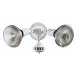 Brinkmann Home Security 110 degree Motion Detector Light, White