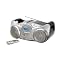GPX XM-Ready Boom Box - Metallic Silver (BCDW9815CNP)