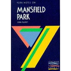 York Notes on Jane Austen's "Mansfield Park"