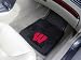 Nifty 8964 University of Wisconsin Vinyl Universal Heavy Duty Fan Floor Mat