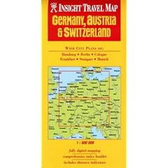 Germany Switzerland Austria Insight Travel Map