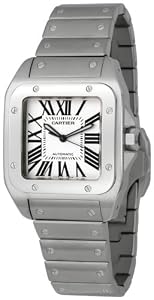 Cartier Santos 100 Large Steel Mens Watch W200737G