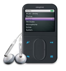 Creative Zen Vision:M 30 GB MP3 and Video Player (Black)