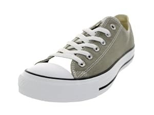 Converse Men's Chuck Taylor All Star Ox Sneaker 13 Silver