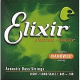 Elixir�i�G���N�T�[�j �A�R�[�X�e�B�b�N�x�[�X���i.045-.100�jNANOWEB Light 14502(ELIXIR)