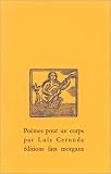 Po�mes pour un corps
