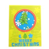 Greeting Soap Card – Merry Christmas (yellow)
